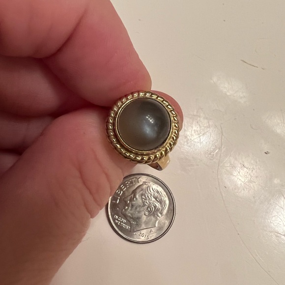Charles Albert Alchemia adjustable gray Moonstone ring - Picture 2 of 6
